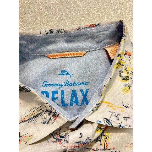 Tommy Bahama Retro Bungalow Cruiser Camp Shirt XL - Picture 4 of 6